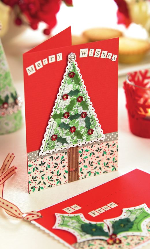 Christmas Tree- Tag And Card