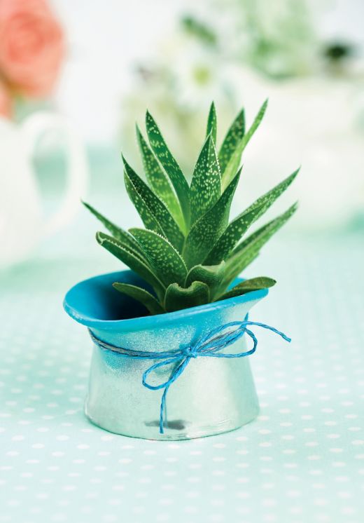 Make Air-Dry Clay Pots