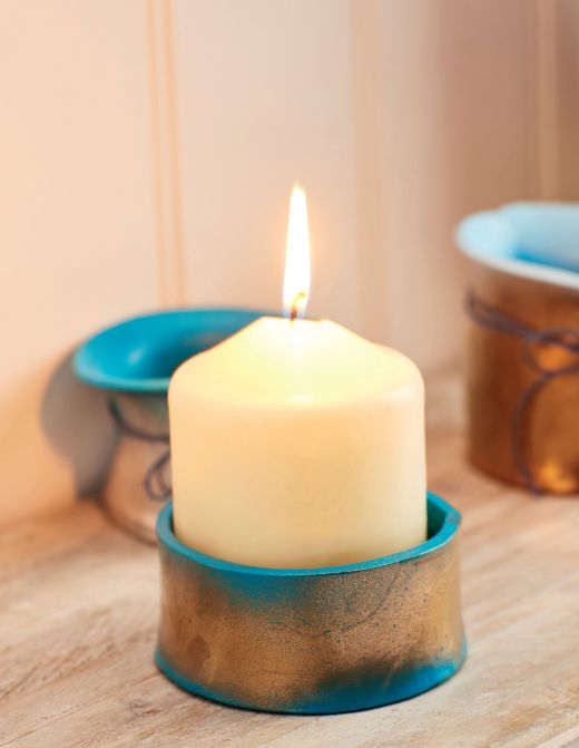 Make Air-Dry Clay Pots