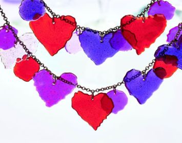 Colour Melt Crystal Necklace