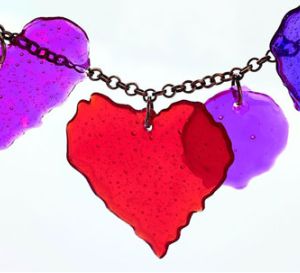Colour Melt Crystal Pendants