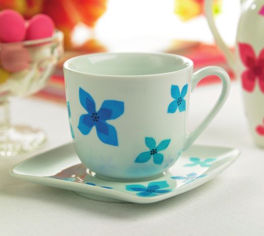 Colourful Teatime Ceramics