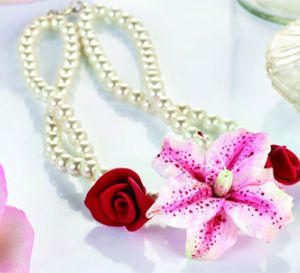 Form a Floral Corsage Set Necklace