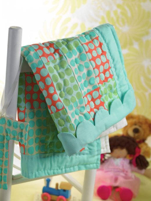 Cosy Cotton Patchwork Baby Blanket