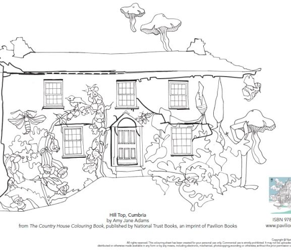 Image From The Country House Colouring Book