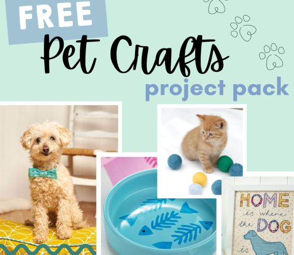 Free Pet Crafts Project Pack