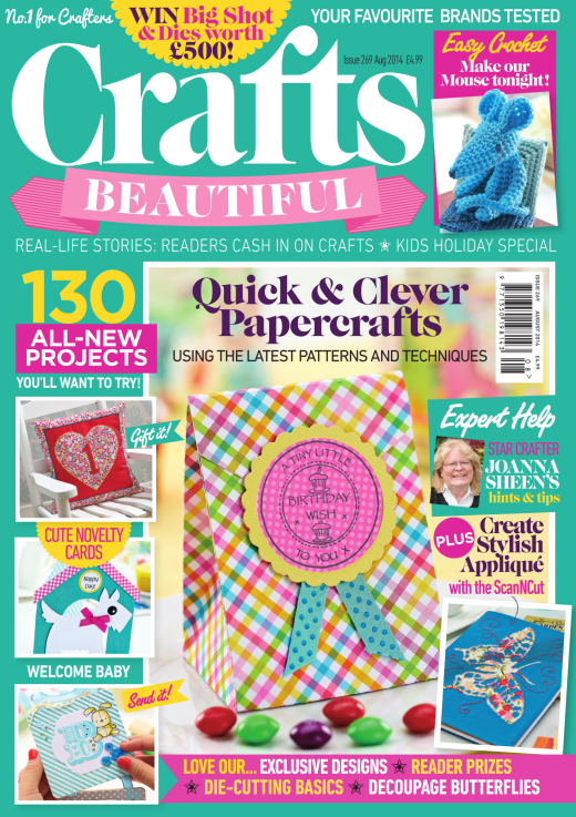 Crafts Beautiful August 2014 (Issue 269) Template Pack