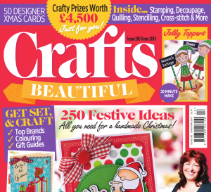 Crafts Beautiful Christmas Special 2015 Issue 285 Template Pack
