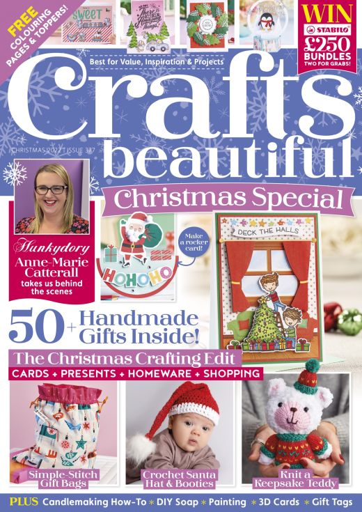 Crafts Beautiful Christmas Special 2022 Issue 377 Template Pack