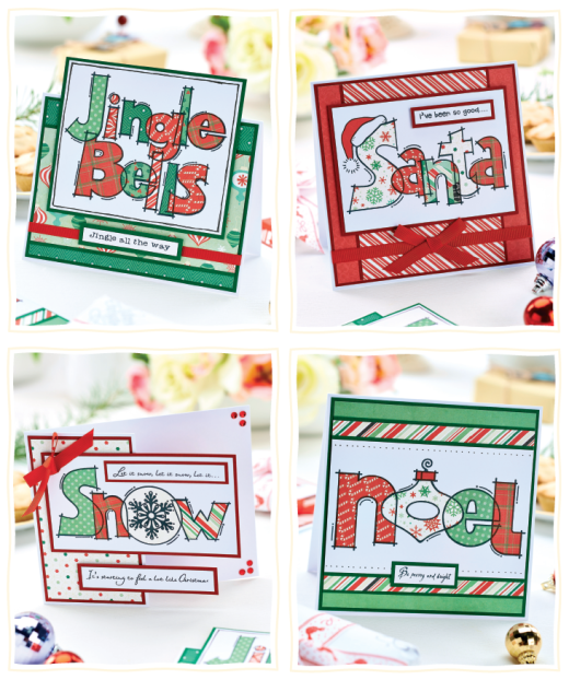 Quick & Bold Christmas Cards