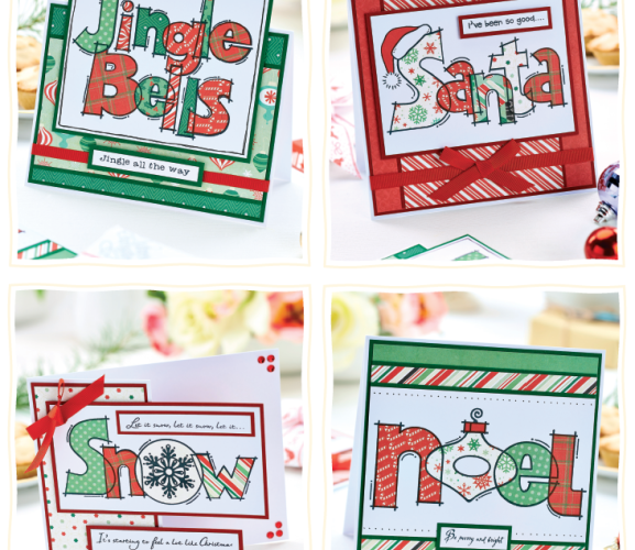 Quick & Bold Christmas Cards