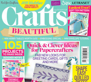 Crafts Beautiful February 2015 Issue 276 Template Pack