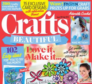 Crafts Beautiful September 2015 Issue 283 Template Pack