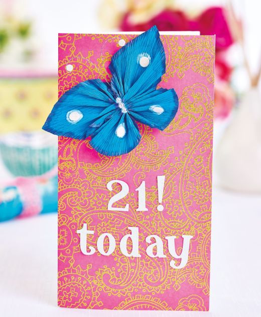 Crepe Paper Butterflies