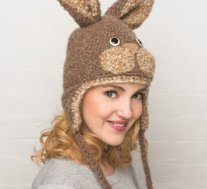 Knitted Bunny Hat