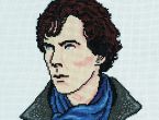 Sherlock Holmes Cross-Stitch Project