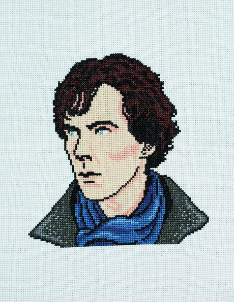 Sherlock Holmes Cross-Stitch Project Sherlock Holmes Cross-Stitch Project