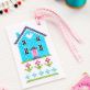 Cross-Stitch Cottage Pincushion