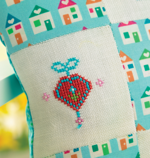 Cross-Stitch Home Cushion