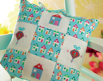 Cross-Stitch Home Cushion