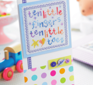 Cross-Stitch Chart for Baby’s Keepsakes