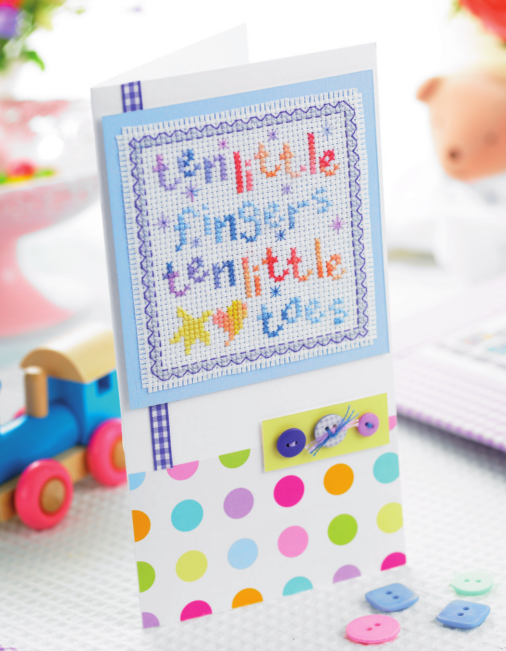 Cross-Stitch Chart for Baby’s Keepsakes