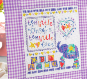 Cross-Stitched Keepsakes for Tots