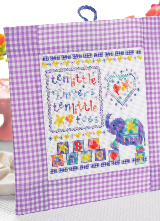 Cross-Stitched Keepsakes for Tots
