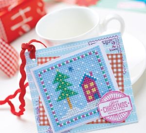 Christmas Hanger Cross-Stitch Chart