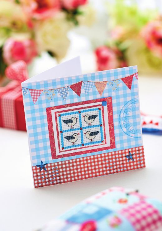 Cross-Stitch And Patchwork Gift Set