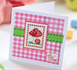 Woodland Toadstool Cross-stitch Chart