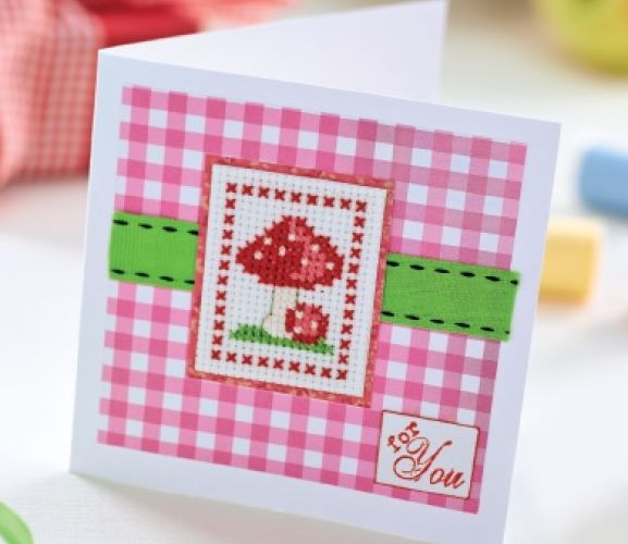 Woodland Toadstool Cross-stitch Chart