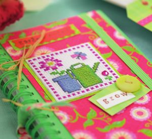 Cross-Stitch Garden Motifs