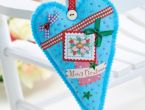 Christmas Flower Cross-stitch Chart