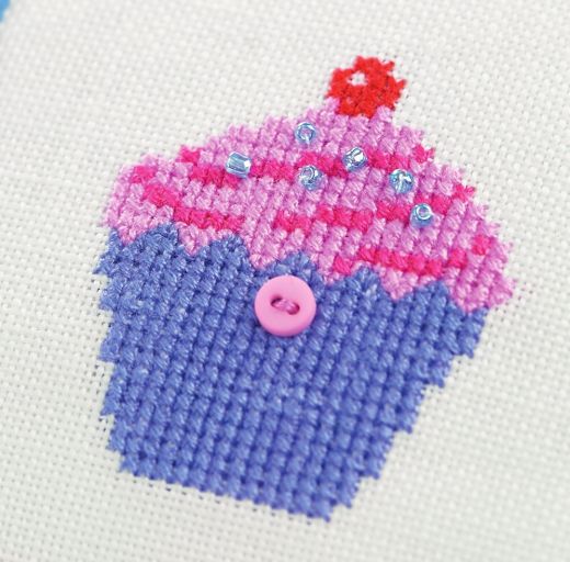 Cupcake Embroidery