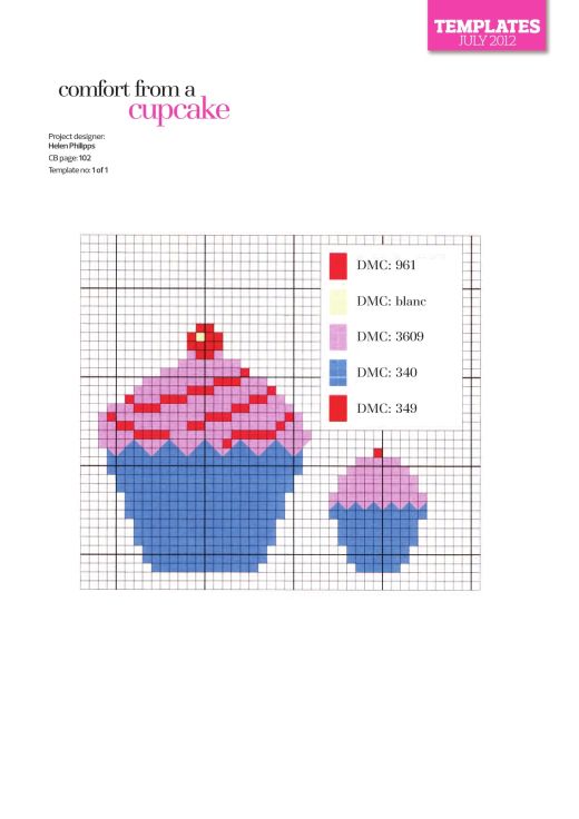 Cupcake Embroidery