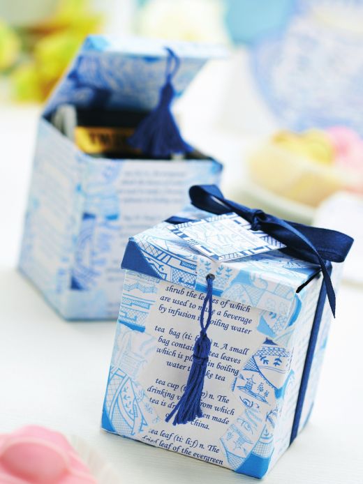 Decoupage Tea Caddies