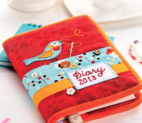 Diary Cover Embroidery Pattern