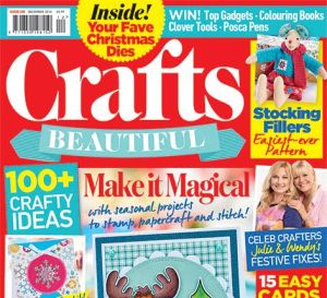 Crafts Beautiful December 2016 Issue 300 Template Pack