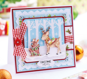 Decoupage Woodland Christmas Cards