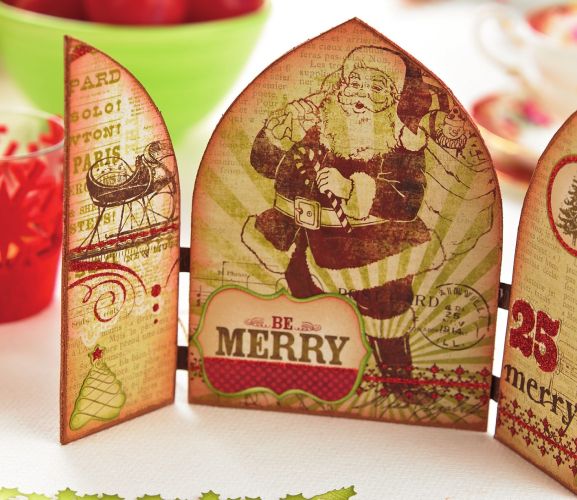Dickensian Christmas Card