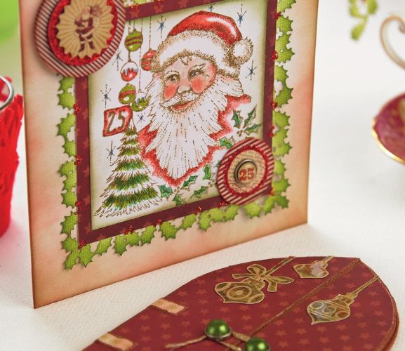 Dickensian Christmas Card