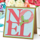 Die-Cut Noel Christmas Cards