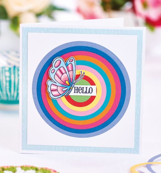 Colourful Die-Cut Cards