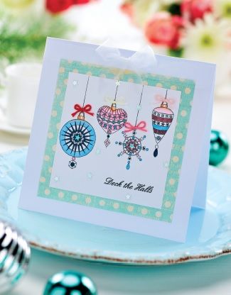 Christmas Bauble Digi Stamps