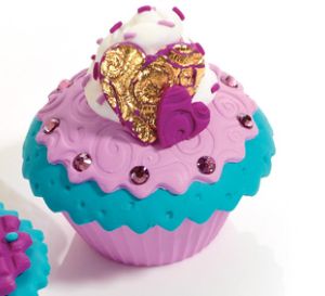 Domestic Goddess Heart Cupcake