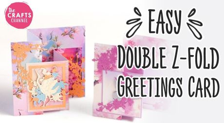 Easy Double Z-Fold Greetings Card