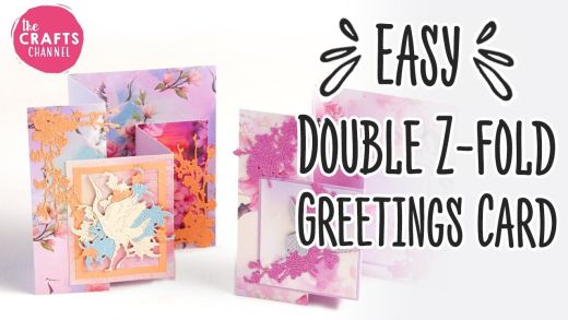 Easy Double Z-Fold Greetings Card