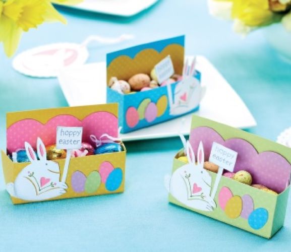 Easter Egg Box & Bunny Template
