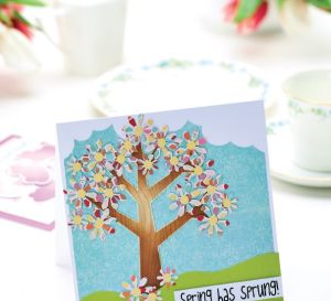 Spring Tree Blank Motif